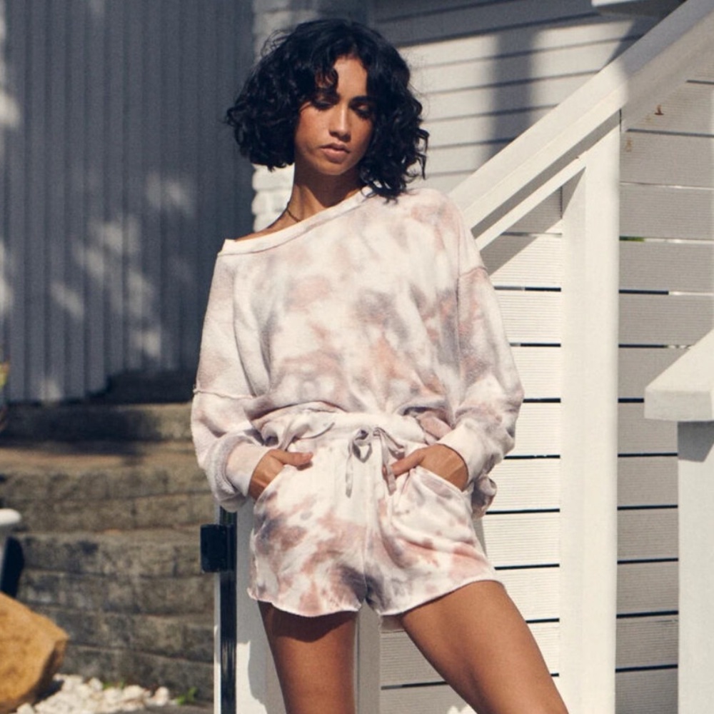 Free People Kelly Tie Dye Matching Set